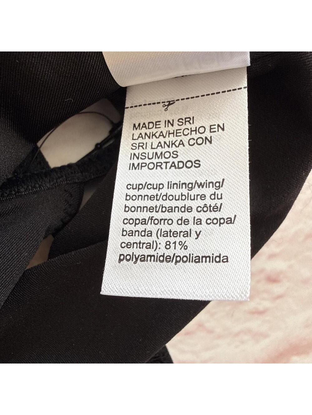 Calvin Klein Form to Body Unlined Bralette Bra Black NWT Medium - Picture 7 of 8